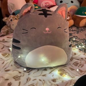 Squishmallows Tally the Tabby Cat 12" Stuffed Plush